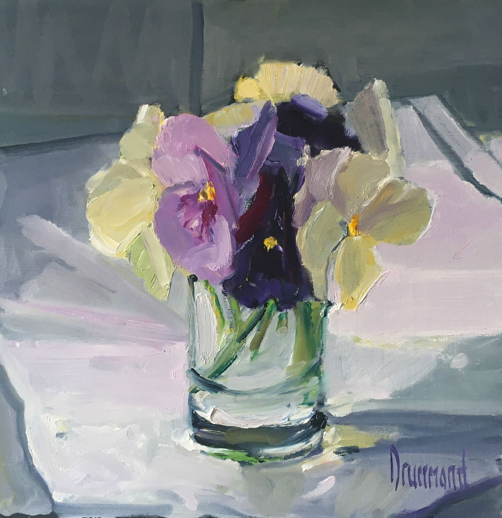 Marion Drummond Pansies for Thought