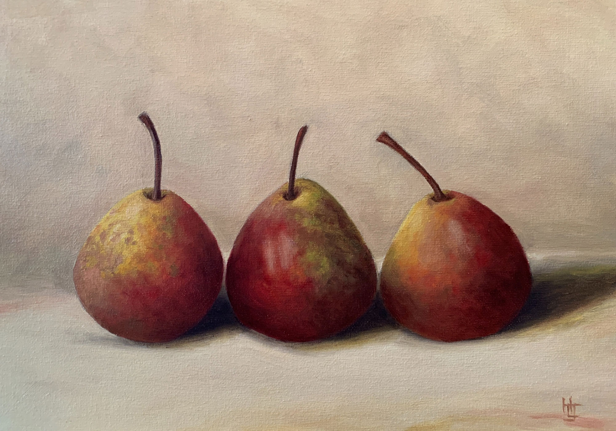Henrietta  Lawson Johnston Pink Pears
