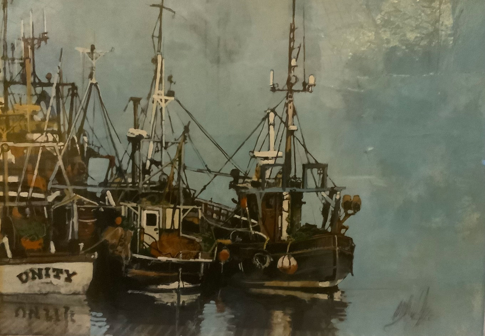 Malcolm Cheape Trawlers at Quay